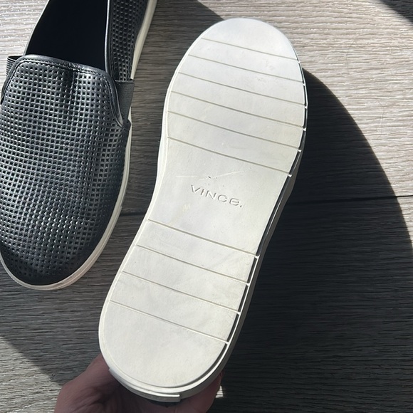 VINCE Perforated Leather Blair Sneaker, NEW. 
Style # 52862 - Picture 11 of 11